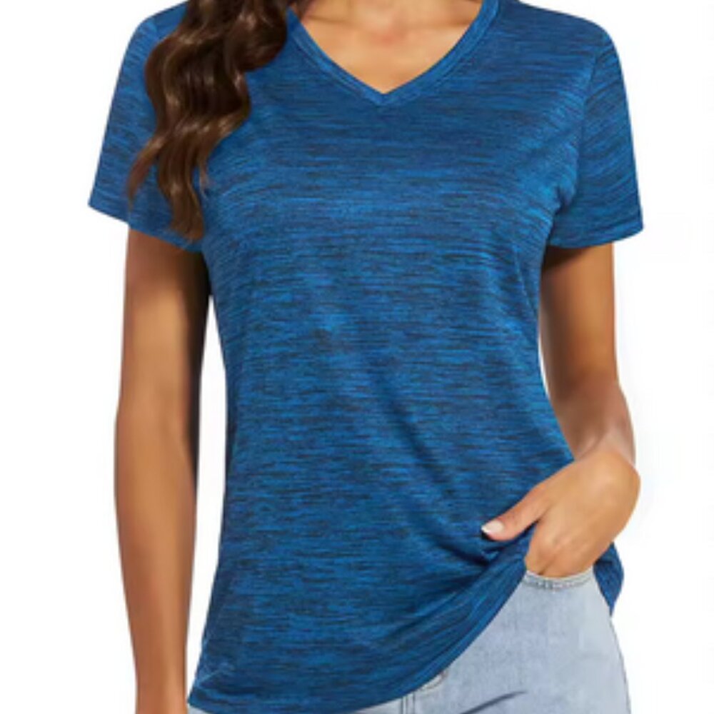 Athletic V-neck T-shirt